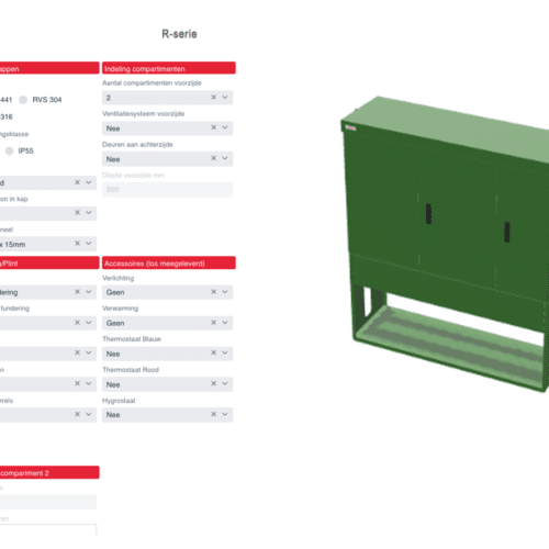 product configurator ontwikkelen